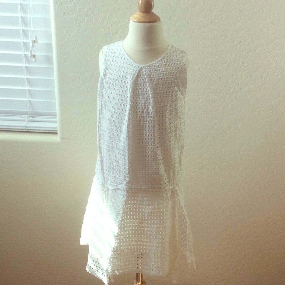 Crewcuts white dress 👗